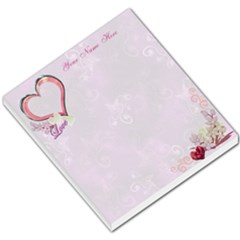 Love Butterflies n Hearts small memo pad - Small Memo Pads