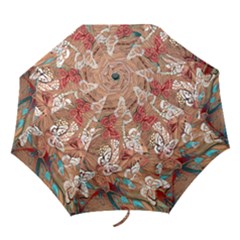 butterfly abstract umbrella  - Folding Umbrella