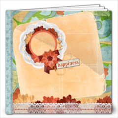 Floral Symphony 12x12 Album, template - 12x12 Photo Book (20 pages)