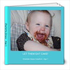 Age 1 - 8x8 Photo Book (20 pages)