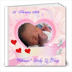 Baby Zi Yang new born - 8x8 Photo Book (20 pages)