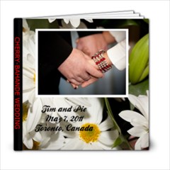 wedding 1 - 6x6 Photo Book (20 pages)