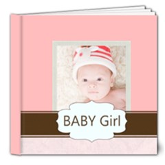 baby girl - 8x8 Deluxe Photo Book (20 pages)