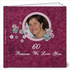 mums 60th 80 page - 12x12 Photo Book (80 pages)