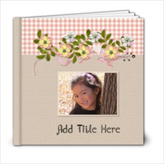 6x6 Pink and Brown- Any Occasion Book - 6x6 Photo Book (20 pages)