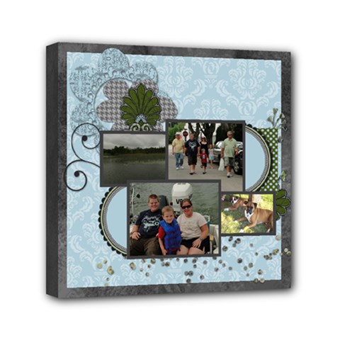 Summer Sophisticate 3 - 6x6 Stretched Canvas