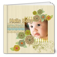 hello Baby - 8x8 Deluxe Photo Book (20 pages)