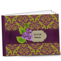 9x7 DELUXE- Purple Kiss/ Any Occasion - 9x7 Deluxe Photo Book (20 pages)