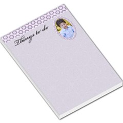 Things to do large note pad - Large Memo Pads