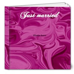 Just married deluxe photobook - 8x8 Deluxe Photo Book (20 pages)