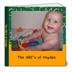 Hayden s Alphabet Book - 8x8 Photo Book (20 pages)