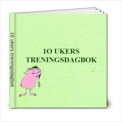 Treningsdagbok versjon 3 - 6x6 Photo Book (20 pages)