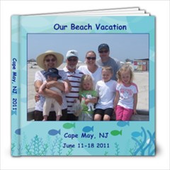 Cape May 2011 - 8x8 Photo Book (39 pages)