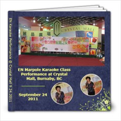 EN Karaoke Class Performance 9.24.2011 - 8x8 Photo Book (20 pages)