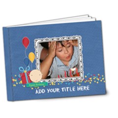 7x5 DELUXE: Happy Birthday Brag Book - 7x5 Deluxe Photo Book (20 pages)