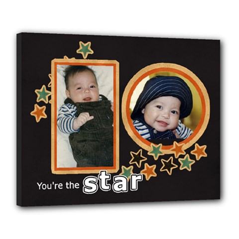 Canvas 20  X 16  (stretched): You re The Star