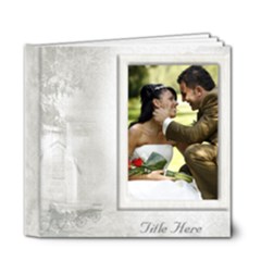 Our Wedding Deluxe 6x6 Book (20 Pages) White - 6x6 Deluxe Photo Book (20 pages)