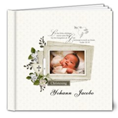 8x8 Deluxe : Baptism/christening/dedication