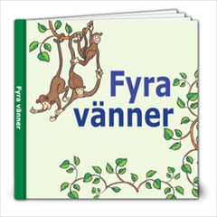 Fyra vänner - 8x8 Photo Book (20 pages)