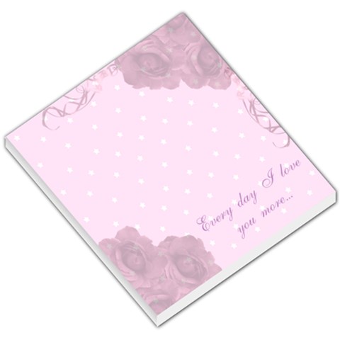 Every Day I Love You More Small Memo Pad By Claire Mcallen