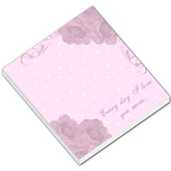 Every day I love you more small memo pad - Small Memo Pads