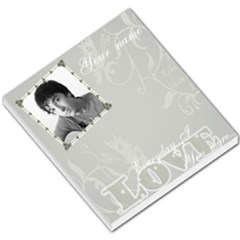 Silver love frame small memo pad - Small Memo Pads