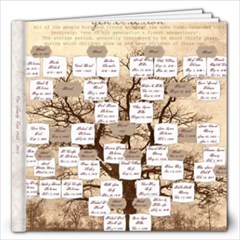 Family Tree - 12x12 Photo Book (20 pages)