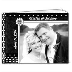 B&W Kristen & Jeramie - 7x5 Photo Book (20 pages)