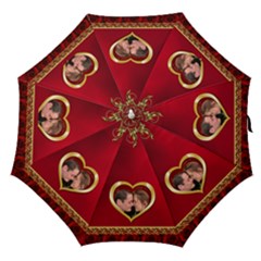 Rose And Gold Straight Umbrella