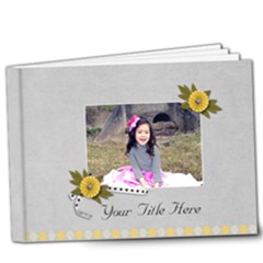 9x7 (DELUXE) - Happiness in YOU- multi frames - ANY THEME - 9x7 Deluxe Photo Book (20 pages)