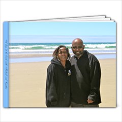 A day at the beach with Micheal and Cynthia - 9x7 Photo Book (20 pages)