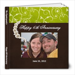 6th anniversary - 8x8 Photo Book (20 pages)