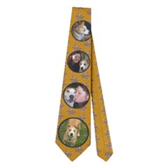 Gold Leaf Necktie (2 Sides)