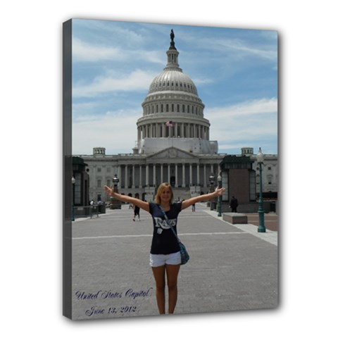 Capitol Christy - Canvas 16  x 12  (Stretched)
