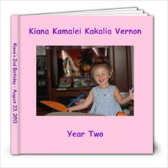 kiana - 8x8 Photo Book (20 pages)