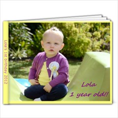 lolas birthday book - 7x5 Photo Book (20 pages)