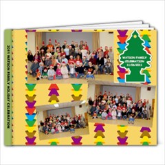 2011 WATSON CELEBRATION - 11 x 8.5 Photo Book(20 pages)