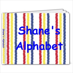 Shanes Alphabet - 7x5 Photo Book (20 pages)