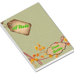 a note from Debbie - Large Memo Pads