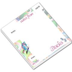 notes - dacia2 - Small Memo Pads
