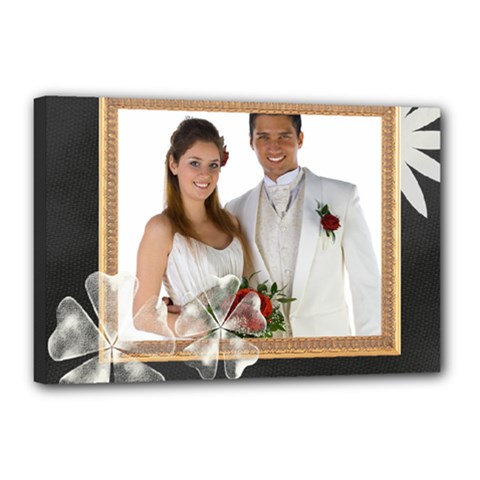 wedding - Canvas 18  x 12  (Stretched)