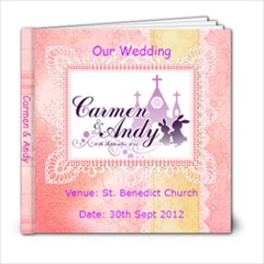 wedding - 6x6 Photo Book (20 pages)