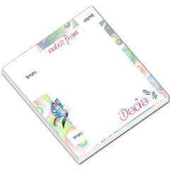 notes - dacia2 - Small Memo Pads