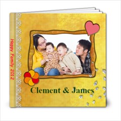 Clement n James - 6x6 Photo Book (20 pages)