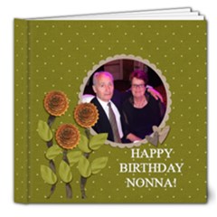 Happy Birthday Nonna  - 8x8 Deluxe Photo Book (20 pages)