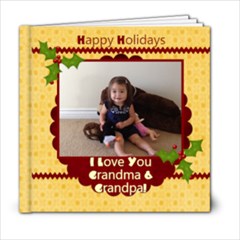 grandma and grandpa - xmas - 6x6 Photo Book (20 pages)