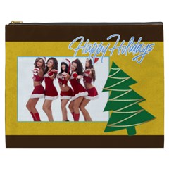 merry christmas, happy new year, xmas (7 styles) - Cosmetic Bag (XXXL)