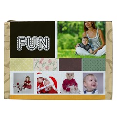 kids, fun, child, play, happy (7 styles) - Cosmetic Bag (XXL)