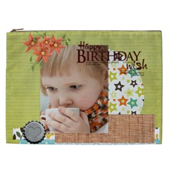 happy birthday (7 styles) - Cosmetic Bag (XXL)