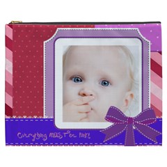 kids, love, fun, happy, holiday,child, love (7 styles) - Cosmetic Bag (XXXL)